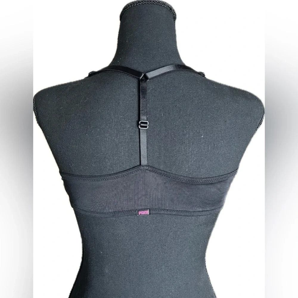 PINK Victoria's Secret Black Push Up Bra. Size 34B. Excellent condition. - Picture 7 of 10